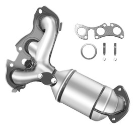 [Front Right]FortunaFlow Catalytic Converter Compatible with Lexus ES300 2002 2003 3.0L,Toyota Camry 2002 2003 2004 2005 2006 3.0L(EPA Compliant high flow+Bank 2)