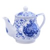 123Arts Teapot, Blue and White Teapot, Ceramic Tea Pot, Tea