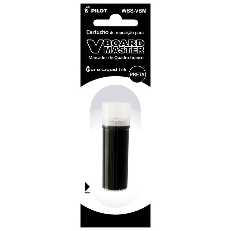 Pilot V Board Master Whiteboard Marker Refill Black Ref 255101201-1