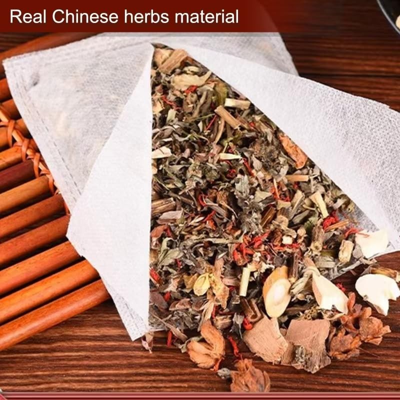 Mugwort and Ginger Foot Soak Sachets, Traditional Chinese Formula for