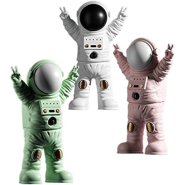 TROPIC GLAM Mini HUMIDIFICADOR Spaceman con 4 LED Que CAMBIAN DE Color Detector DE Cuerpo Humano DIFUSOR DE Aceite ESCENCIAL Recargable