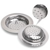 Sandiy Sink Strainer Stainless Steel Kitchen Sink Strainer 11cm with