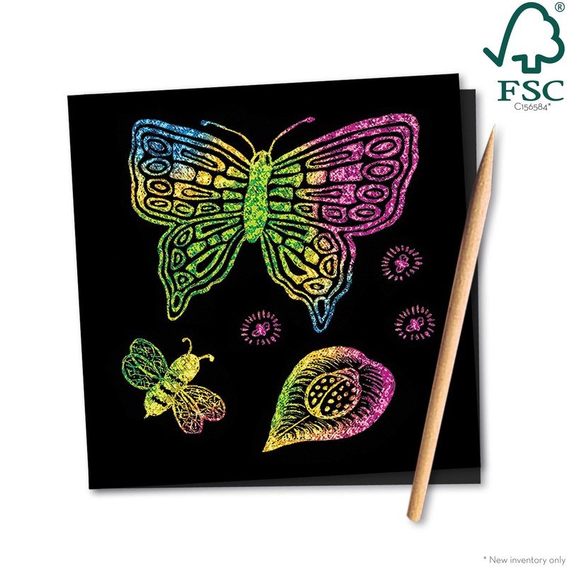 Melissa & Doug Scratch Art Doodle Pad with 16 Scratch-Art