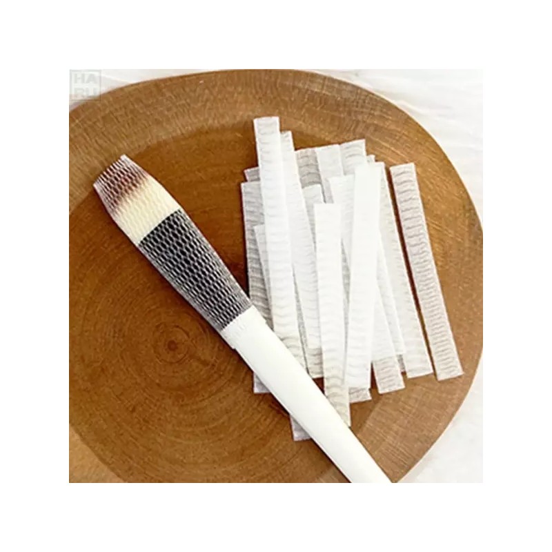 모양 고정 메이크업 브러쉬 보호망 브러시망 20P 망사시트 미용소품 손상방지