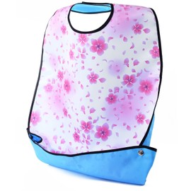 my&G Nursing Apron, 25 Types, Nurse Supervision, Meals, Nursing Supplies, For Adults, Waterproof, Cherry Blossom Pattern U