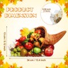 Thanksgiving Table Centerpiece Cornucopia Fall Centerpiece for Tables with Inspirational