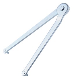 LEONTOOL Universal Adjustable Angle Grinder Wrench, Steel Face Wrench, Pin Pliers, Lock Nut Wrench for Backing Plates on Angle Grinder and Round Nuts with Holes (4 mm)