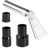 Universal Shop Vac Adapter Set (1-1/4", 1-7/8", 2-1/2") with Clear