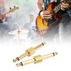 2PCS 6.35mm Effect Adapter Connector Noise Reduction Guitar Pedal Coulper