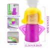 Abnaok Angry Mom Microwave Cleaner and Chilly Mama Fridge Deodoriser