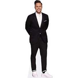 Olly MURS (Black Suit) Mini Size Cutout