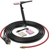 ARCCAPTAIN TIG Welding Gun, WP-17V Argon TIG Torch with 13FT