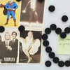 10 refrigerator whiteboard strong magnets, circular mini magnets, handicrafts, bulletin