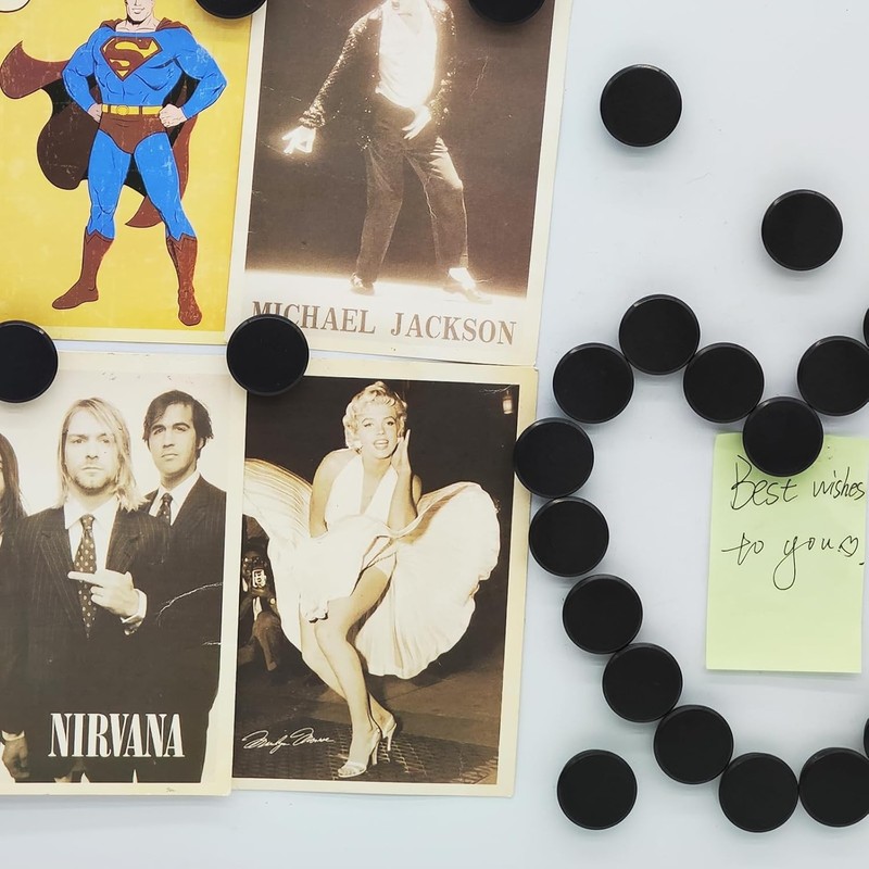 10 refrigerator whiteboard strong magnets, circular mini magnets, handicrafts, bulletin