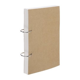 PATIKIL 7 x 10" Loose Leaf Sketch Book, 75 Sheets 150 Pages 120GSM Refillable Thickened Spiral Sketchbook for Drawing Painting Art Journal