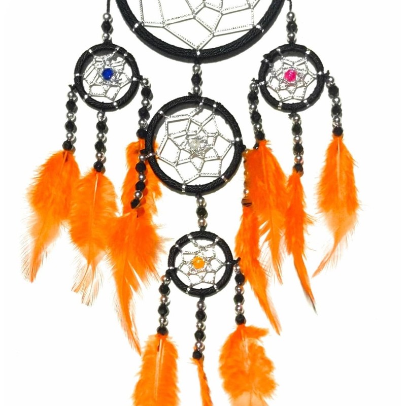 BRILLIANT GIFTS ORANGE DREAMCATCHER DREAM CATCHER
