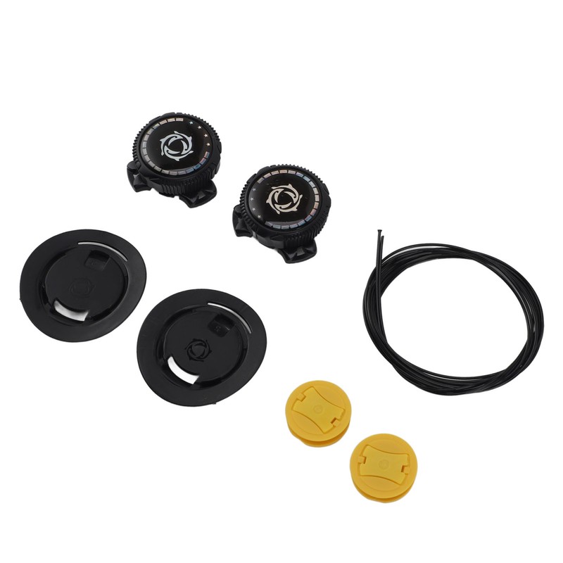 4 Sets Rotating Buckle Shoes Laces Steel Wire Elastic No