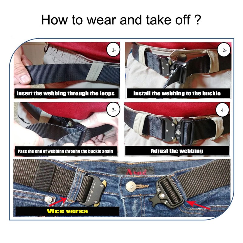 PUPEILIFE Belt with Hidden Money Bag Belt - 135cm Nylon