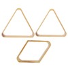 Billiard Pool Ball Triangle Wooden Professional Triangle and Diamond Snooker