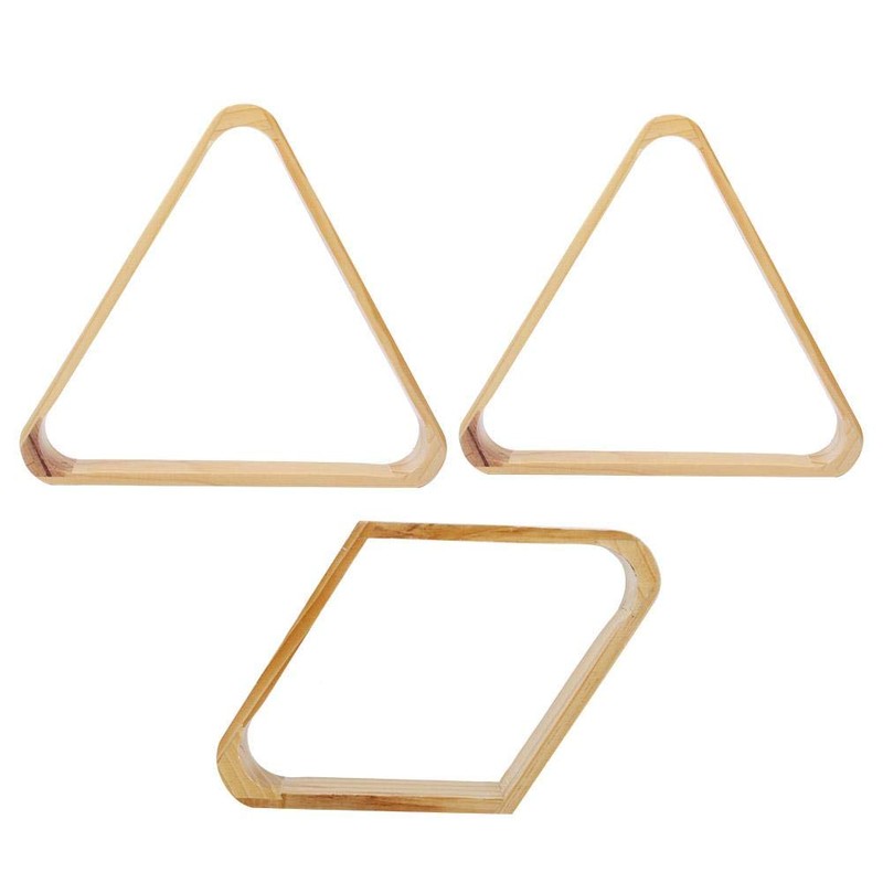 Billiard Pool Ball Triangle Wooden Professional Triangle and Diamond Snooker