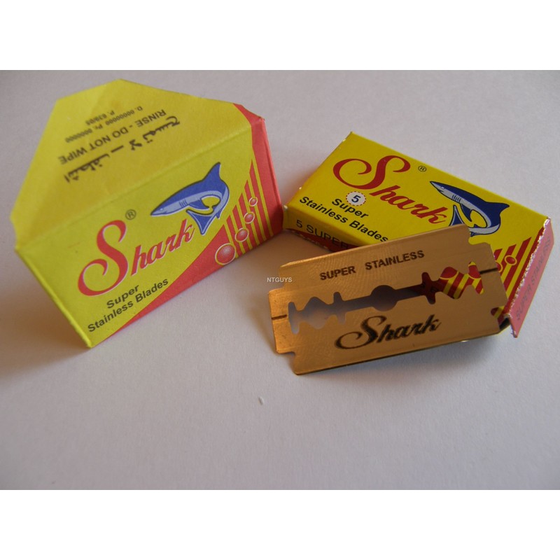 50 cuchillas de afeitar de seguridad de doble filo de