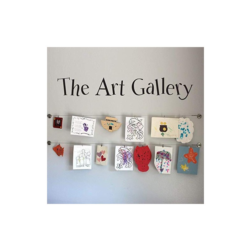 The Art Gallery Decal - Children Artwork Display