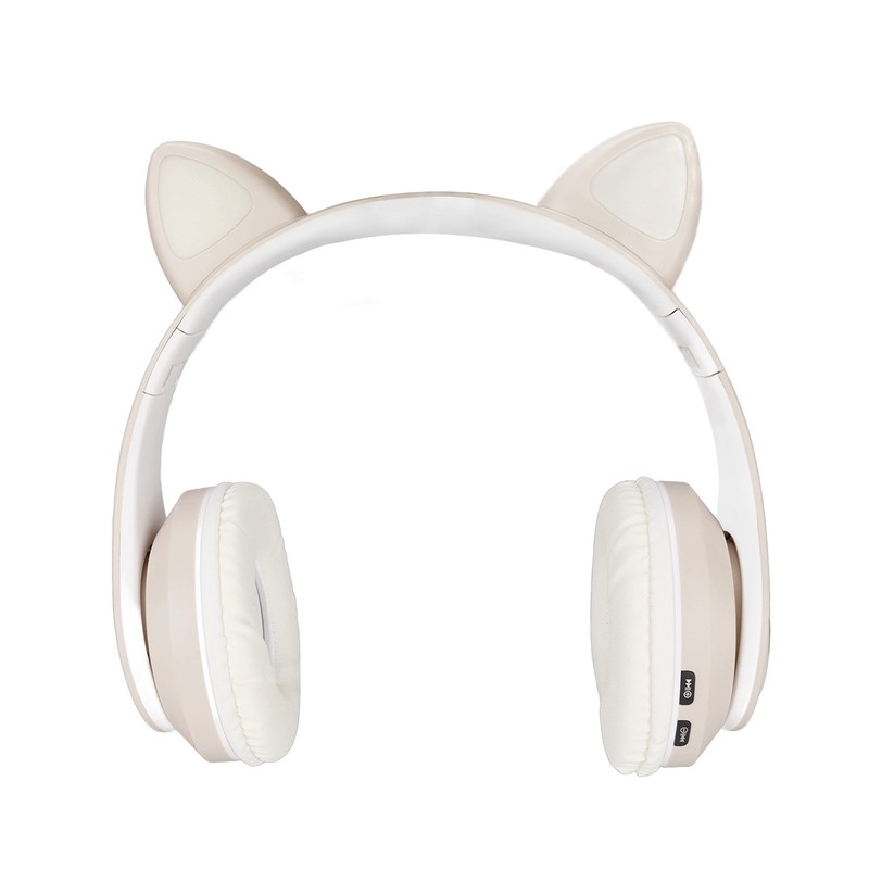 LXB39A Cat Ear Bluetooth Headset Cute Adjustable Bass Portable Wireless