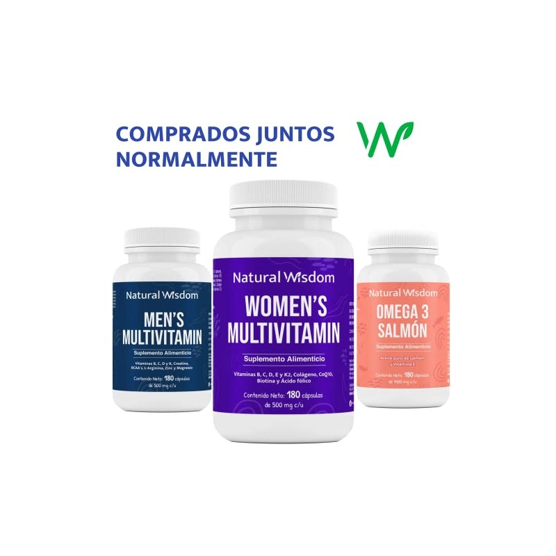 Women Multivitamin Vitaminas Mujer Performance Energia Vitalidad Piel Saludable 180