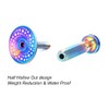 DONGKER Top Cap, Stylish Stem Cap with Screws, Waterproof Titanium