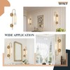 BOKT Mid Century Modern 1-Light Wall Mounted Light Brushed Gold