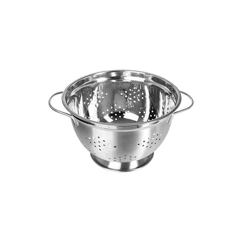 Secret de gourmet FIVE24-134526 5Five Stainless Steel Colander 4.75 L,