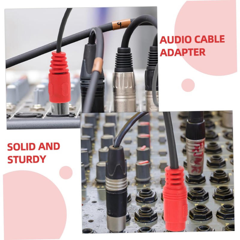 BESPORTBLE 2Pcs Audio Adapter Cable Midi Pin Connector Versatile Audio