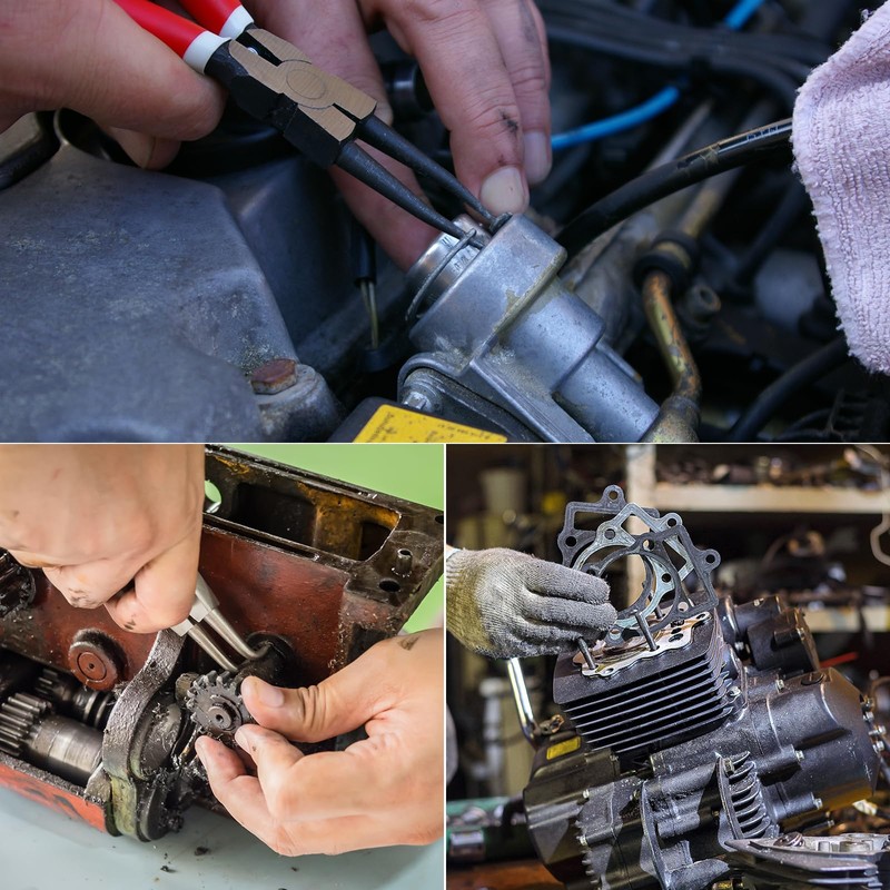 Sourcing Map 50 Pcs 304 Stainless Steel External Retaining Rings,