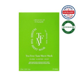 Tapomi_Tea Tree Tam Sheet Mask 1 Sheet / 타포미_티트리 탐 시트 마스크 1매