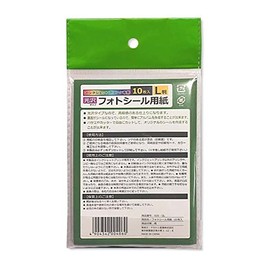 Photo Seal Paper, L Size, Inkjet Printer Only (Glossy Type), Pack of 10
