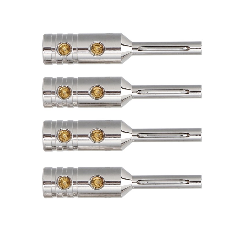 Monosaudio B80（R）Banana Plug Pure Copper Power Plug Connector for Professional