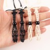 weryerker 12 PCS Crystal Cage Necklace Holder Necklace Cord Empty