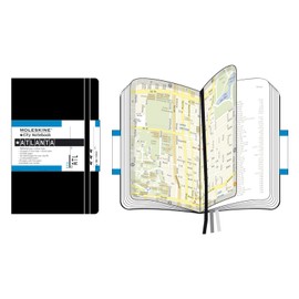 Moleskine City Notebook Atlanta, Pocket, Hardcover, schwarz