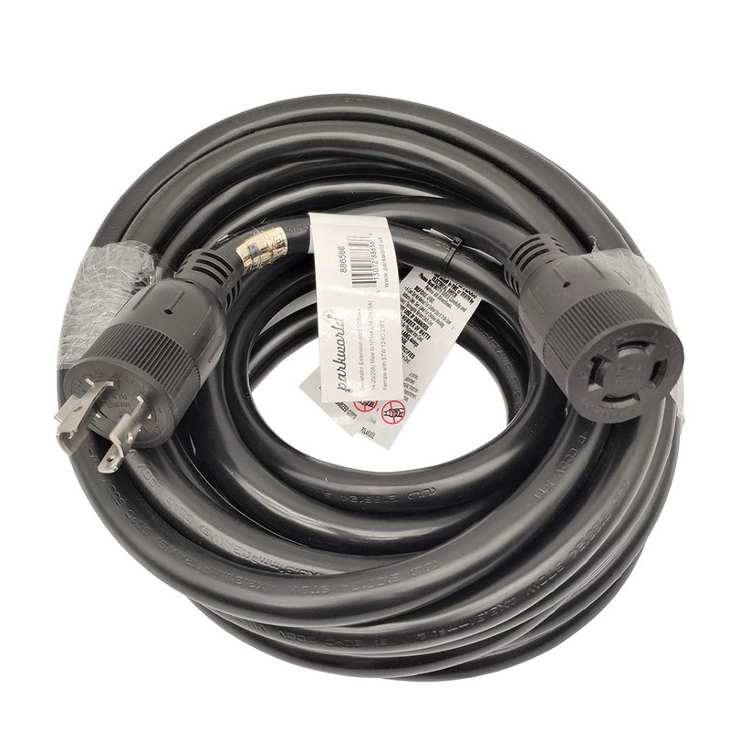Parkworld Generator 4-Prong 20 AMP NEMA L14-20 Extension Cord (25FT)