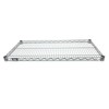 Nexel Wire Shelf, Silver Epoxy Finish, 18"W x 42"L