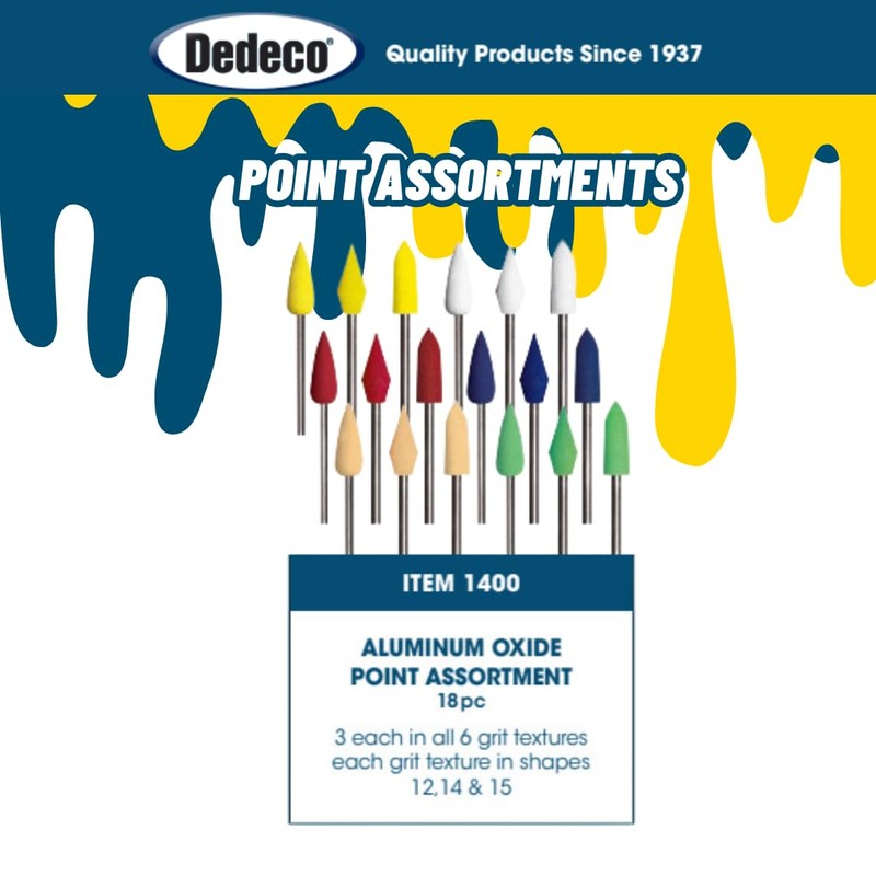 Dedeco Sunburst - 3/32” (2.35 mm) Shank Points - Precision