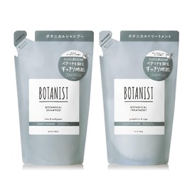 BOTANIST Botanist Shampoo Treatment Set, Refill, Scalp Cleanse, Botanical Hair Care, Conditioner, Men's, Women's