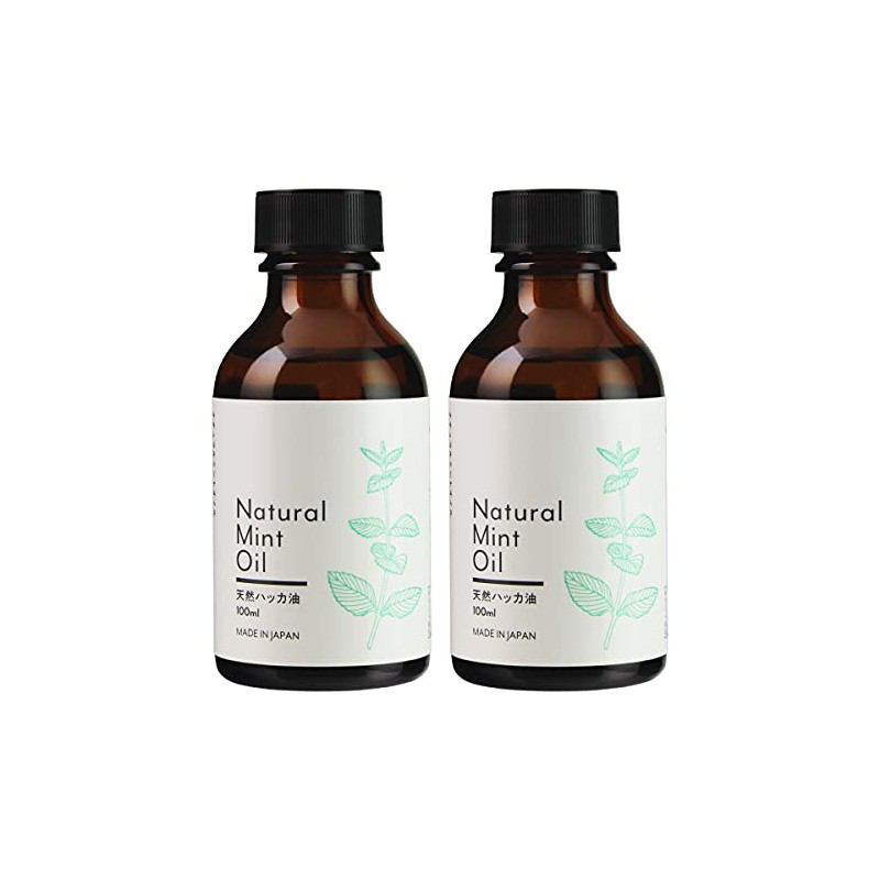 Natural Mint Oil, 100% Natural Peppermint Oil, Made in Japan,