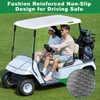 Club Car DS Floor Mat, Upgraded Non-Slip Full Coverage Golf