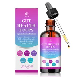 TQIUH Gut Drops with Pumpkin Seeds,Gut Drops GutDrops Liquid Droppers,All Natural Liquid Formula,60ML (1pcs)