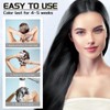 Schwarzes Haarfärbeshampoo für graues Haar, semi-permanentes Haarfärbeshampoo für Frauen und