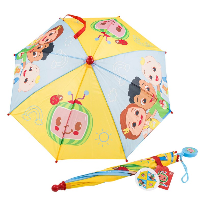 Berkshire Fashions Cocomelon 21" Foldable Kids Umbrella