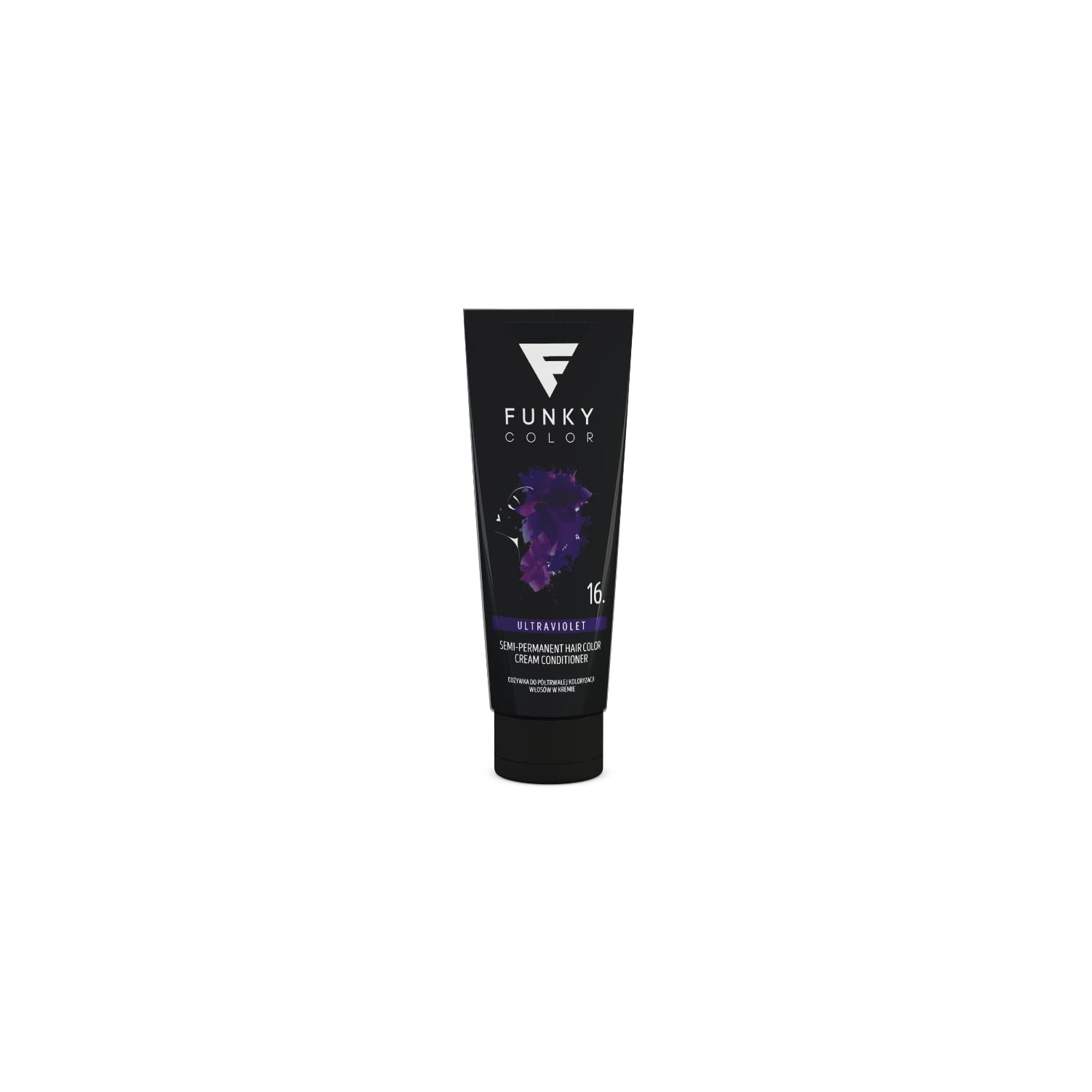 FUNKY COLOR Ultraviolet 16, semi-permanent hair dye, semi-permanent ...