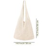 TWOYOMN Crochet Beach Tote Bag Knit Summer Hobo Bag Travel