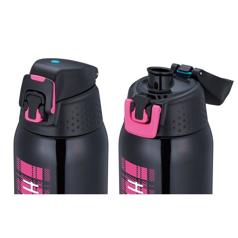 Thermos Vacuum Insulated Sports Bottle (Easy Opening Latch Lid), 1.6